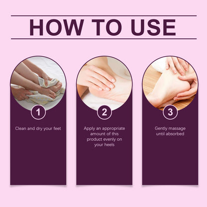 Heel Care Cream, Moisturizing And Repairing Hydrating Heel Relief And Moisturizing Foot Skin Care Cream