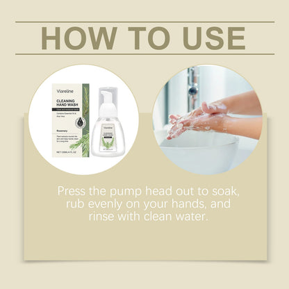 Foaming Hand Sanitizer (Strawberry Flavor) Gentle Cleansing, Soothing Decontamination, Moisturizing Care Hand Cleansing Foam
