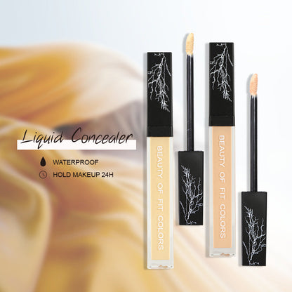 Fit Colors Concealer Liquid Foundation Highlighter Brightening Smoothing Concealer Powder Natural Hydrating Concealer