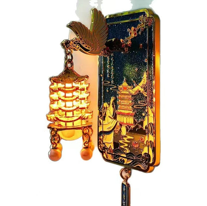 GlowCrane Wuhan Magnet