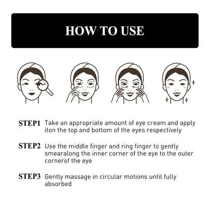 Eye Firming And Lifting Cream Moisturizes And Relieves Dry Lines, Hydrates And Improves Fine Lines