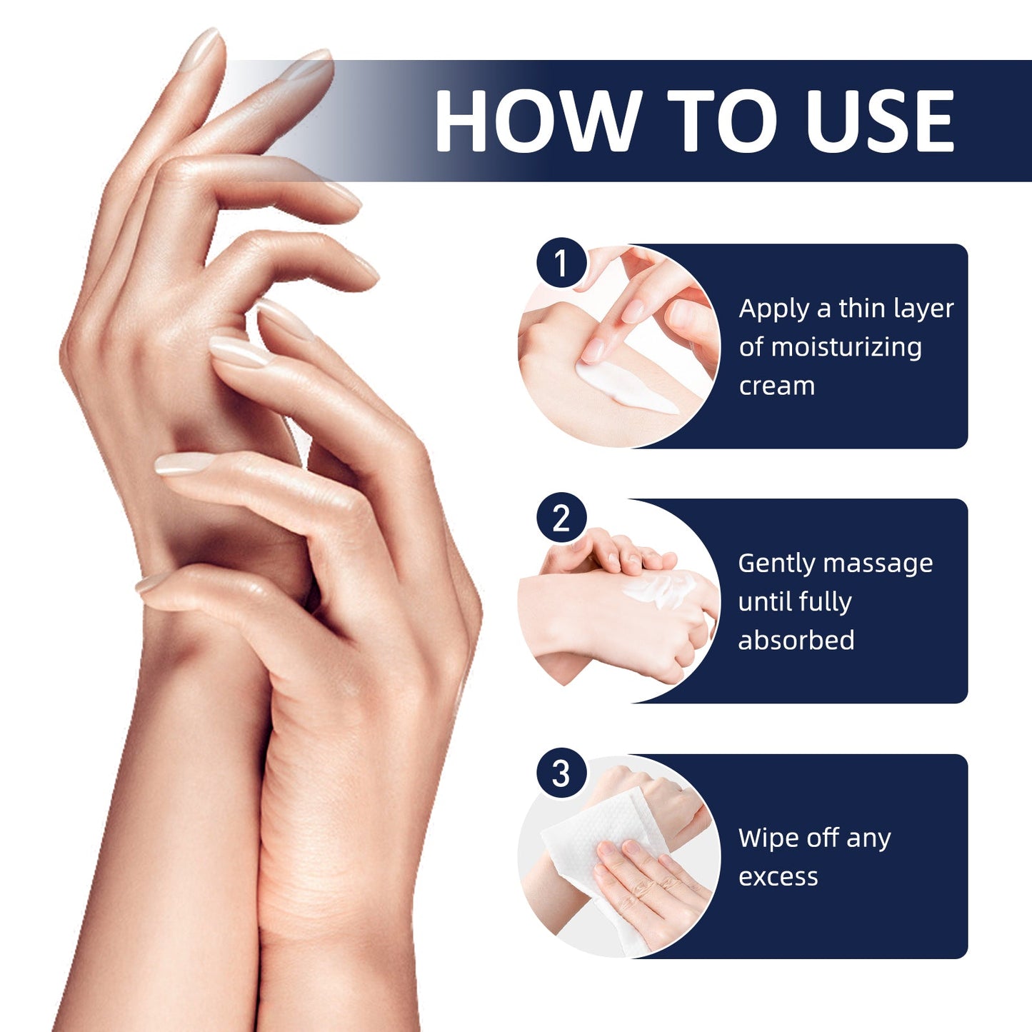 Anti-Crack Repair Hand Cream, Improves Cracked Rough Skin, Removes Dead Skin And Hydrates Hands And Feet Cream