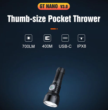 NanoBeam 700 Flashlight