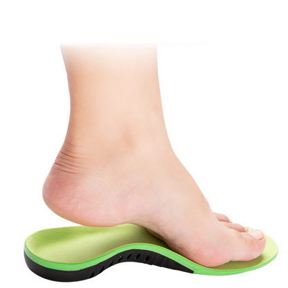 Flat foot correction insole leg shape correction shock-absorbing insole adjustable sports full pad
