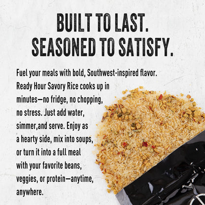 Ready Hour Mac and Cheese Case Pack (24 Servings), Freeze-Dried, Mac and Cheese Bulk, Survival Emergency and Real Non-Perishable Food, Long-Term Storage Food, 25-Year Shelf Life