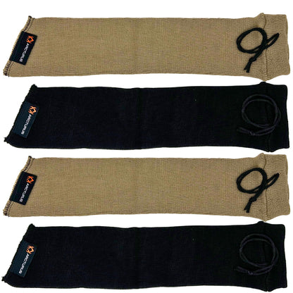 Arcturus Silicone-Treated Handgun Socks - Wide, Flexible Design (3" x 16") Easily Fits Your Pistol or Revolver.