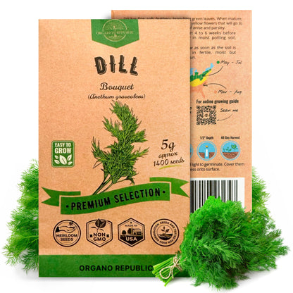 White Yarrow Seeds Pack 0.25 G - Over 2000 Non-GMO Heirloom Yarrow Seeds for Planting Herbs in Individual Seed Packet, Herbs Seeds for Planting Home Garden Indoor & Outdoor Gardening