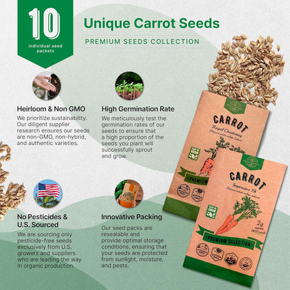 Organo Republic 8 Onion Seeds Variety Pack Heirloom, Non-GMO, Sets for Indoors, Outdoors Gardening. 2200+ Seeds: Walla Walla, Green Onion, Red Burgundy, White & Yellow Sweet Spanish Onions