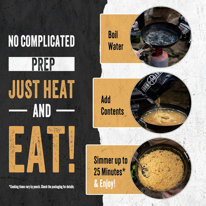 Ready Hour Gluten-Free Food Kit (120 Servings), Gluten-Free Survival Kit, Freeze-Dried Survival Food Storage, Emergency Preparedness, Prepper Supplies, 25-Year Shelf Life