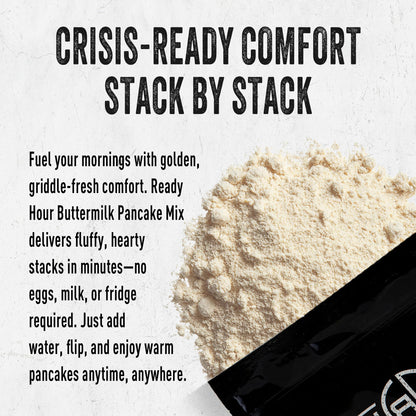 Ready Hour Mac and Cheese Case Pack (24 Servings), Freeze-Dried, Mac and Cheese Bulk, Survival Emergency and Real Non-Perishable Food, Long-Term Storage Food, 25-Year Shelf Life