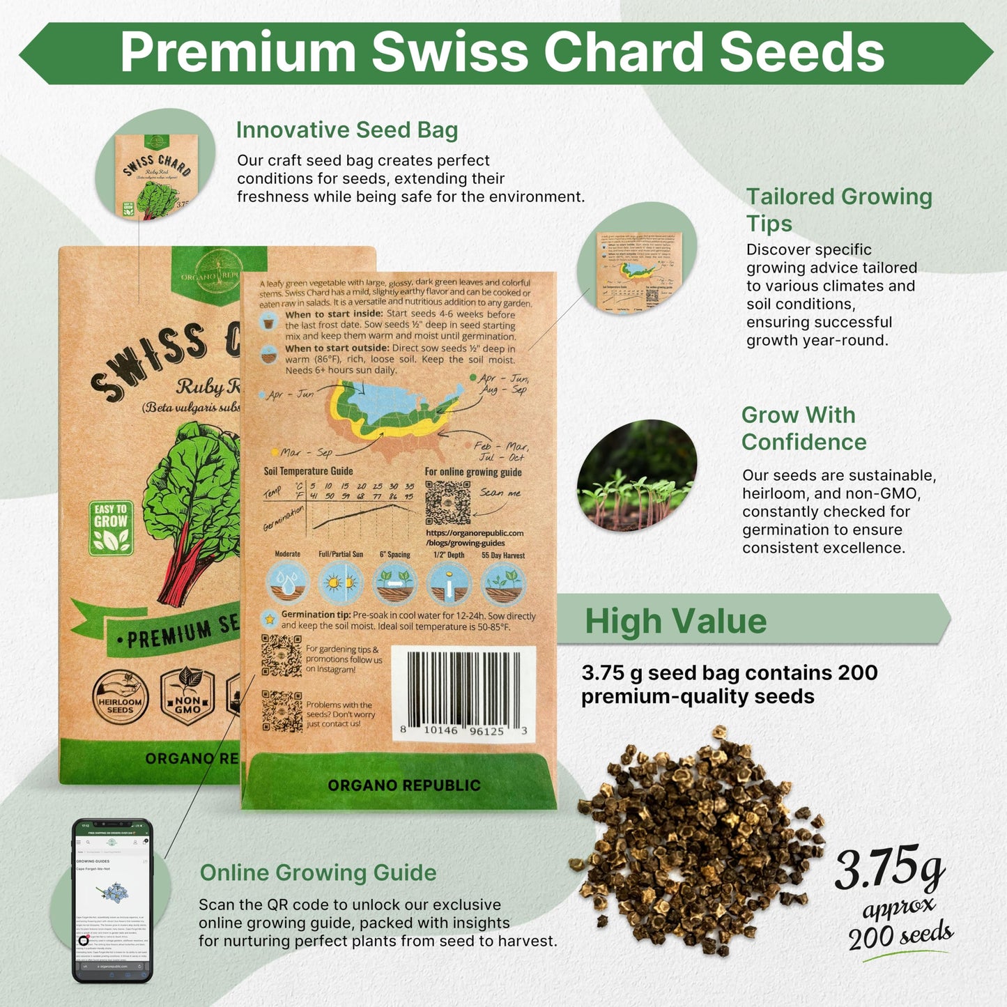 Onion Walla Walla Seeds Pack 1G - Over 275 Non-GMO Heirloom Onion Seeds for Planting Vegetables in Individual Seed Packet, Vegetable Seeds for Planting Home Garden Indoor & Outdoor Gardening