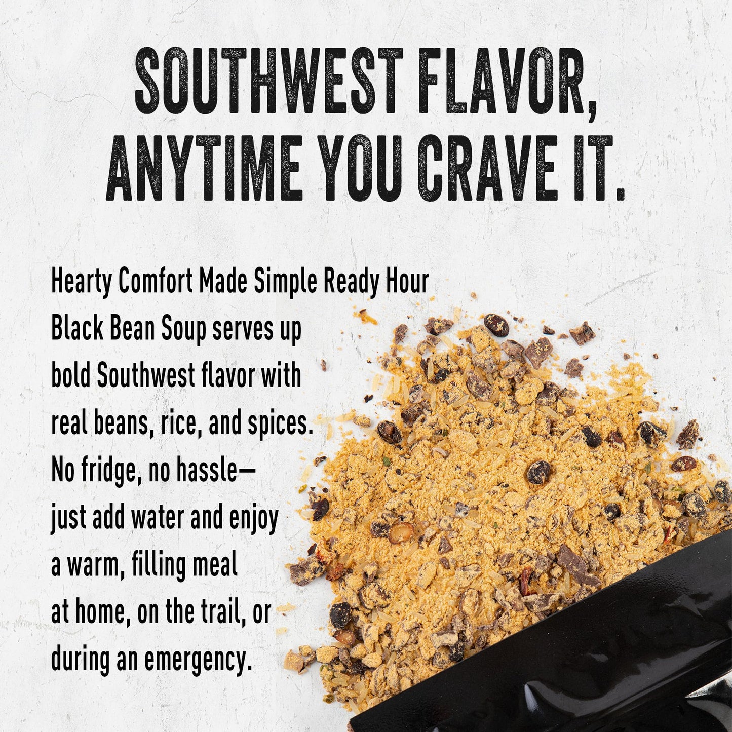 Ready Hour Homestyle Potato Soup Case Pack – 24 Servings (6 Pouches) – Freeze-Dried Soup, Emergency Survival Food, Long-Term Storage, Dehydrated Bulk Meal, Prepper Pantry Essential