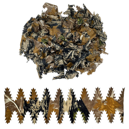 Arcturus 3D Loose Leaf Bundle - 50 Laser-Cut Leaf Strips for 3D Camouflage | Great for Hunting Blinds, Rifle Wraps & DIY Ghillie Suits