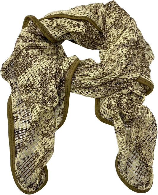Arcturus Sniper Veil | Tactical Scarf to Camouflage Your Neck, Face & Head | 100% Cotton - 48" x 40"