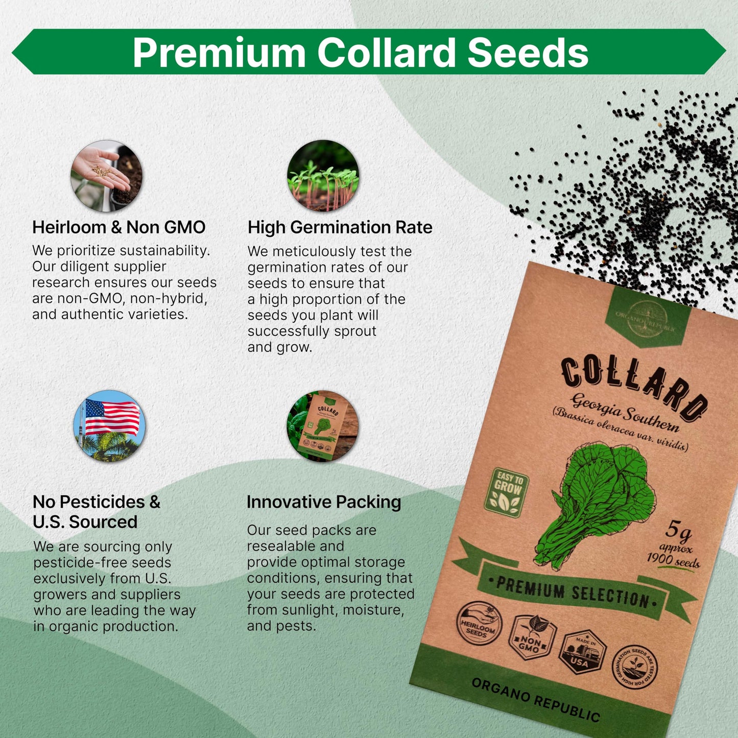 Onion Walla Walla Seeds Pack 1G - Over 275 Non-GMO Heirloom Onion Seeds for Planting Vegetables in Individual Seed Packet, Vegetable Seeds for Planting Home Garden Indoor & Outdoor Gardening