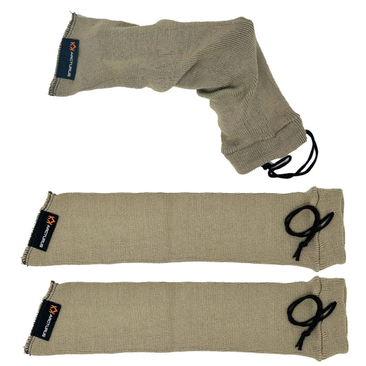Arcturus Silicone-Treated Handgun Socks - Wide, Flexible Design (3" x 16") Easily Fits Your Pistol or Revolver.