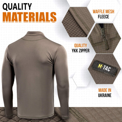 M-Tac Fleece Thermal Shirt Delta Level 2