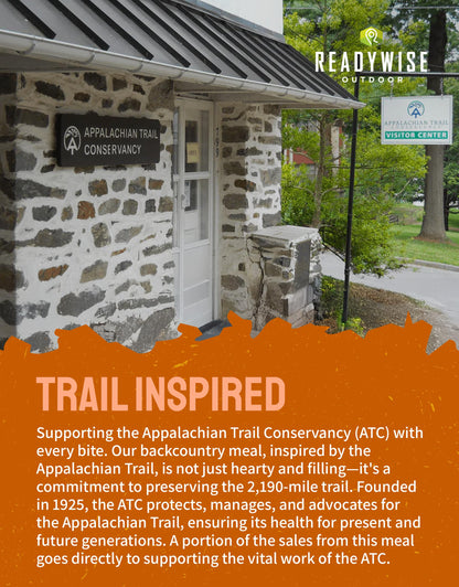 ReadyWise Outdoor Pro Adventure Meal - Country-Style Chicken Pot Pie, 2 Servings, 1 Pouch, 900 Calories, 30g Protein, Freeze Dried Food & Dehydrated Backpacking Camping Meals, up to 5 Year Shelf Life