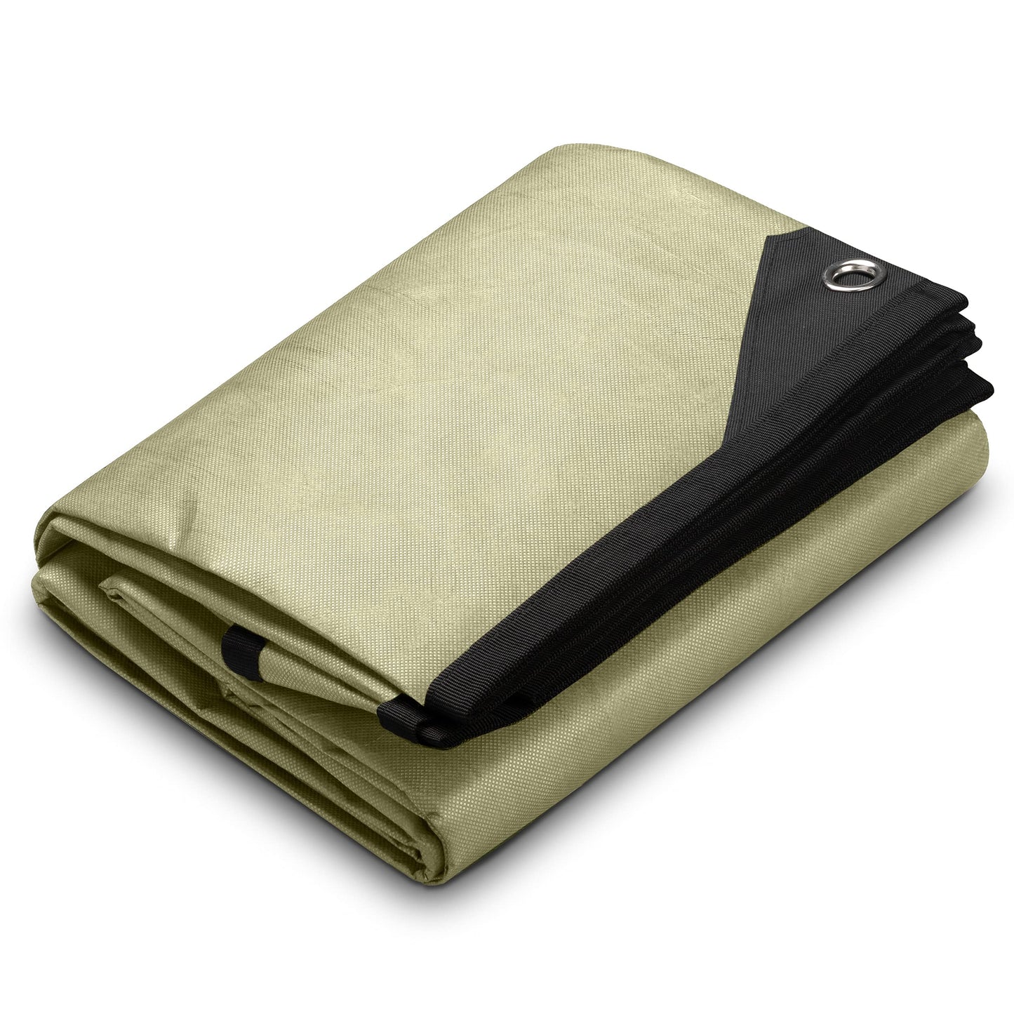 Arcturus XL Heavy Duty Survival Blanket – Insulated Reflective Thermal Camping Tarp - 8.5 FT x 12 FT (Olive Green)