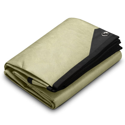 Arcturus XL Heavy Duty Survival Blanket – Insulated Reflective Thermal Camping Tarp - 8.5 FT x 12 FT (Olive Green)