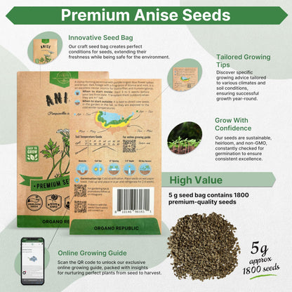 White Yarrow Seeds Pack 0.25 G - Over 2000 Non-GMO Heirloom Yarrow Seeds for Planting Herbs in Individual Seed Packet, Herbs Seeds for Planting Home Garden Indoor & Outdoor Gardening