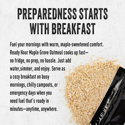 Ready Hour Mac and Cheese Case Pack (24 Servings), Freeze-Dried, Mac and Cheese Bulk, Survival Emergency and Real Non-Perishable Food, Long-Term Storage Food, 25-Year Shelf Life