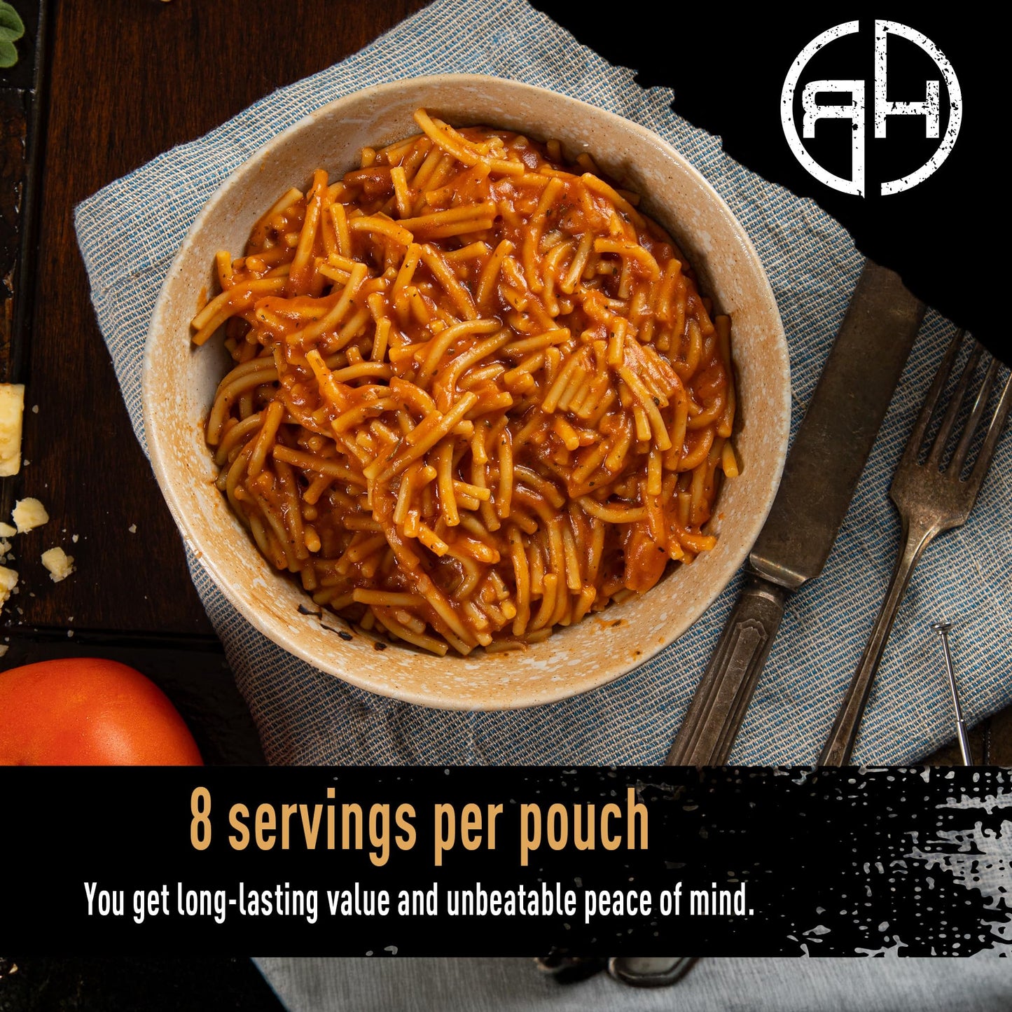 Ready Hour Mac and Cheese Case Pack (24 Servings), Freeze-Dried, Mac and Cheese Bulk, Survival Emergency and Real Non-Perishable Food, Long-Term Storage Food, 25-Year Shelf Life