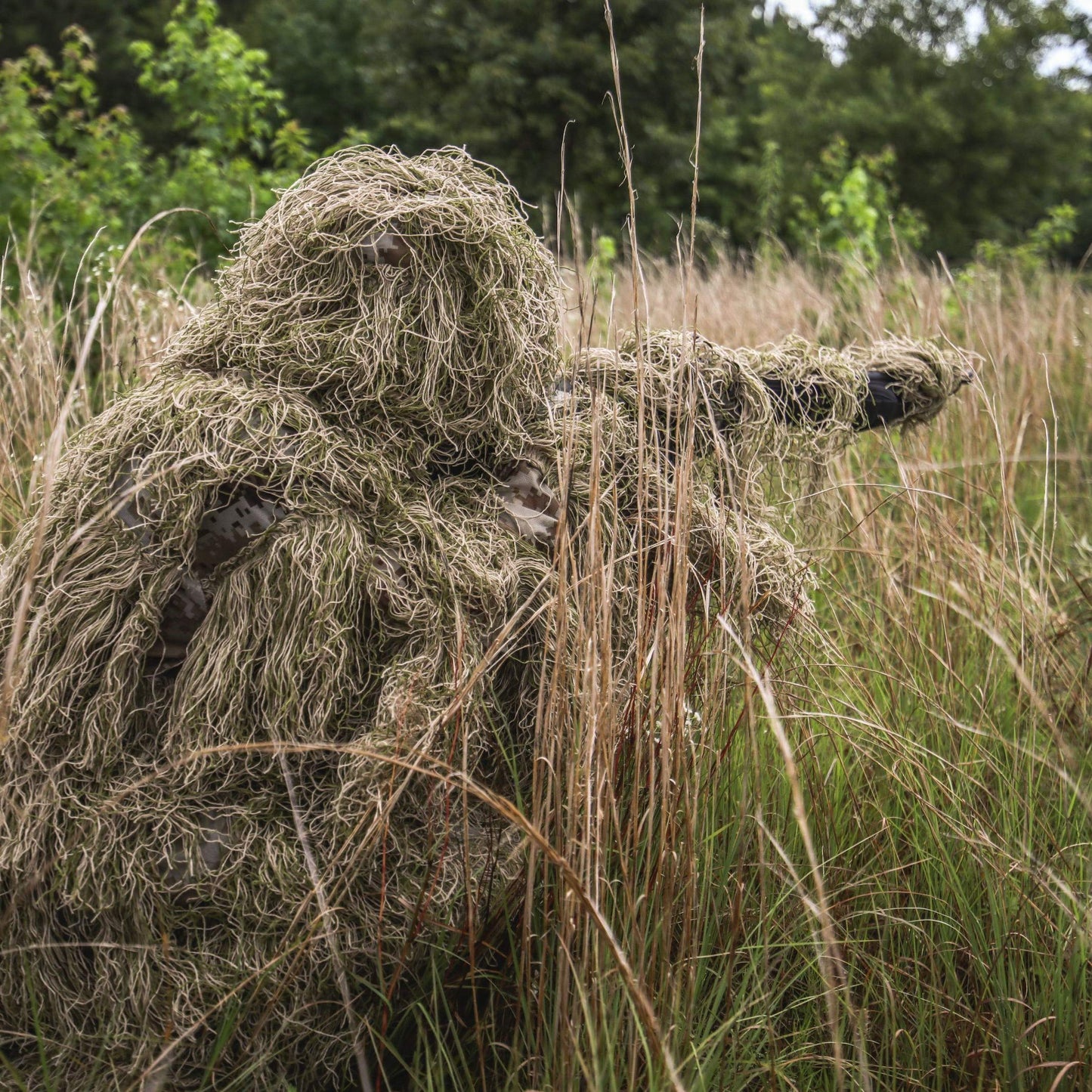 Arcturus Warrior Ghillie Suit - Camouflage Hunting Suit for Men, Military, Hunters, Snipers & Airsoft