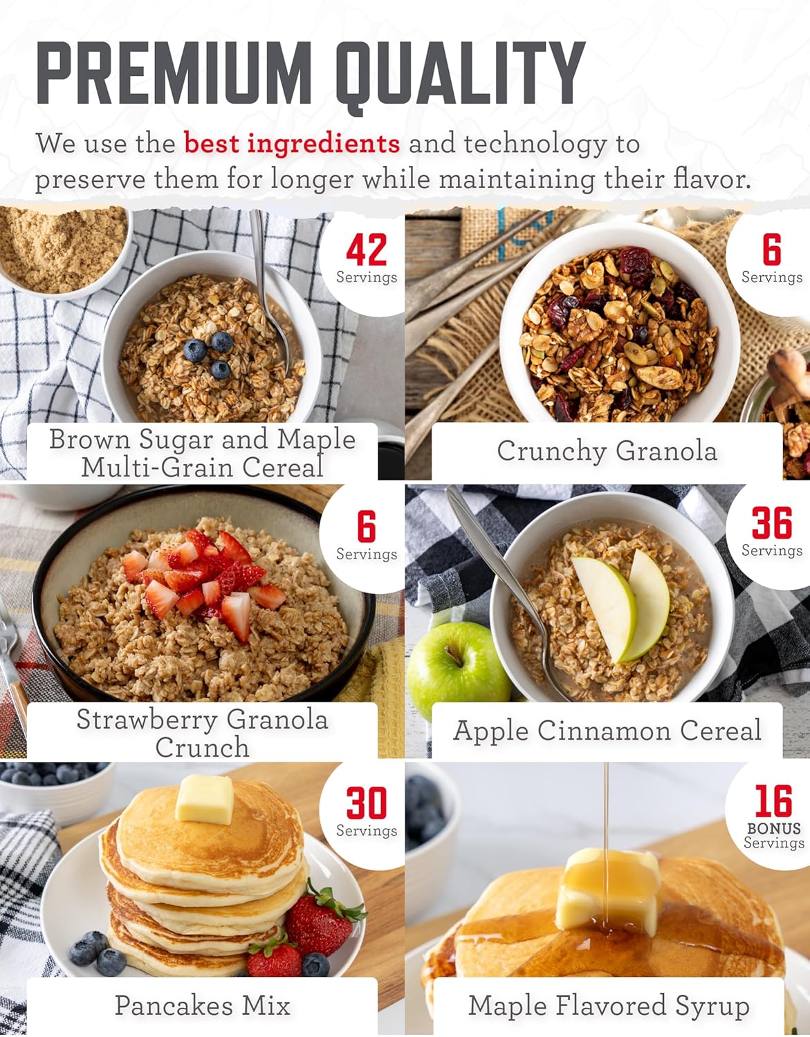 ReadyWise Emergency Food Supply - 360 Servings, 3 Buckets, Freeze Dried & Dehydrated Package of Long Term Meals, Survival Kit for Camping, Prepper Food Storage Supplies, up to 25 Year Shelf Life