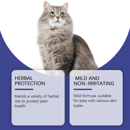Pet Deodorant Spray, Cat And Dog Flea Liquid Deodorant Body Deodorant Spray