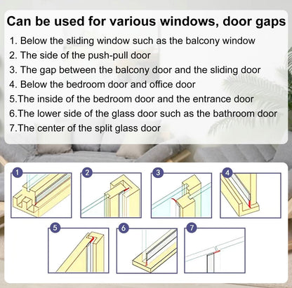 WeatherLock Door Seal Strip