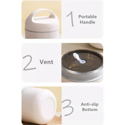 1240ML/1590ML Large Capacity Stainless Steel 304 Lunch Box Leak-Proof Multi layer Thermal Bento Box Adult Student Food Container