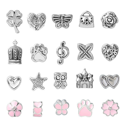 Cartoon Pink Set DIY Handmade Jewelry Children's Bracelet Women's Exquisite Gift Box Gift Bracelet