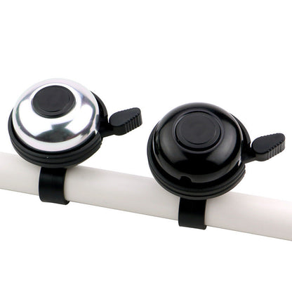 Bicycle Bell Mountain Bike Aluminum Alloy Bell Hand Dial Bell Cycling Equipment Accessories