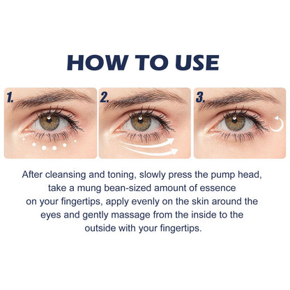 Eye Repair Essence Moisturizes, Hydrates And Lightened Eye Lines, Strengthens, Lifts And Smooths Fine Lines