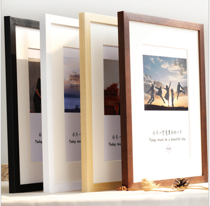 Developing photos, customizing solid wood picture frame, wall hanging 8k4ka3a4 36 "24 20" advertising poster mounting