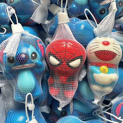 Netbag Egg Boy Party Pinch Music Stress Relief Toy Slow Rebound Ventilatory Artifact Cartoon Stress Relief Student Small Gift Item