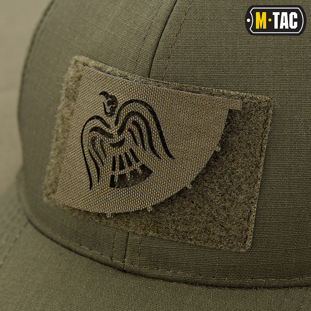 M-Tac Patch Raven Banner Laser Cut Through