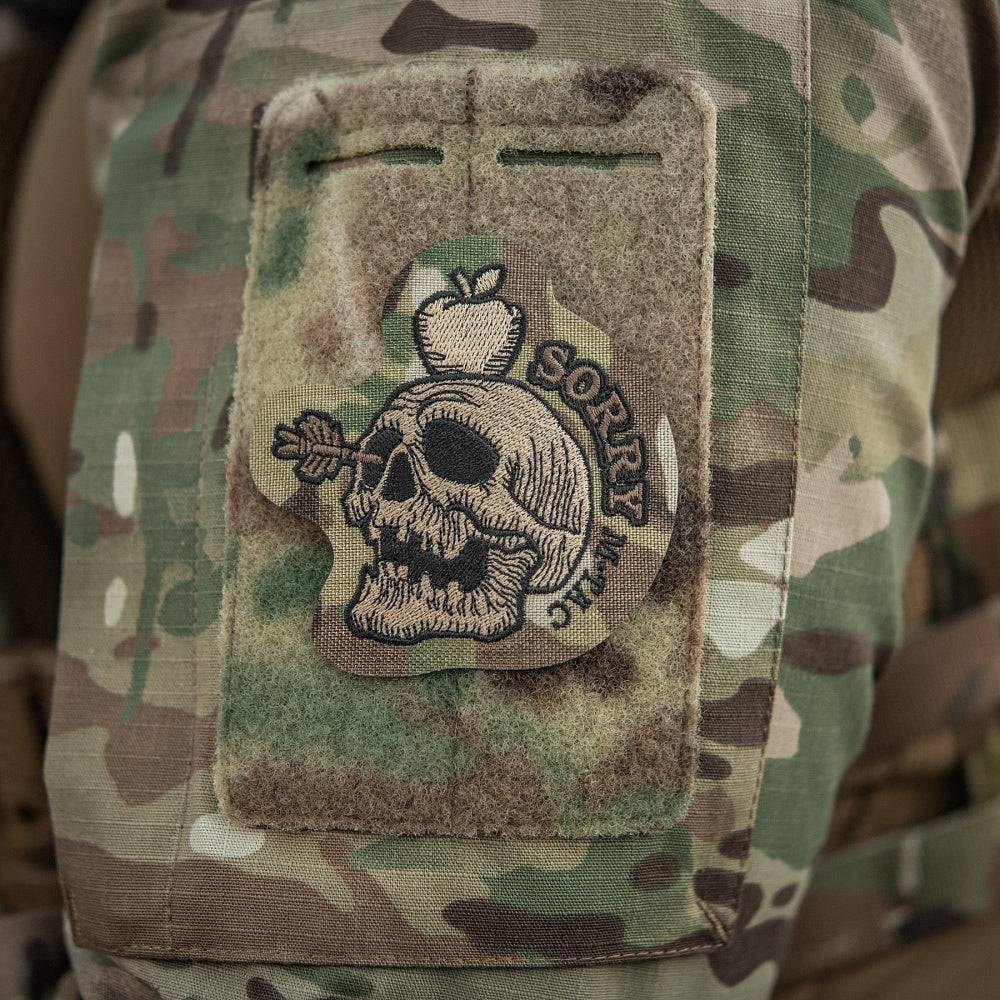 M-Tac “SORRY” Embroidered Morale Patch