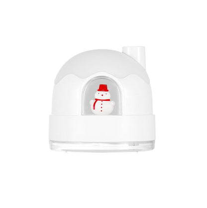 Christmas gifts Christmas gifts Snowy house night light humidifier spray water replenishing air mute humidifier