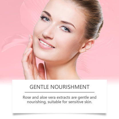 Rose Aloe Vera Water Hydrating Cream Firming And Moisturizing Tender Skin Gentle Moisturizing Repair Cream
