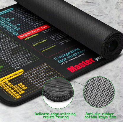 ExcelEase Desk Mat