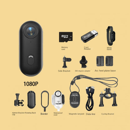 Thumb Bike Camera Magnetic Back Clip Sports Camera Thumb Recorder Pet