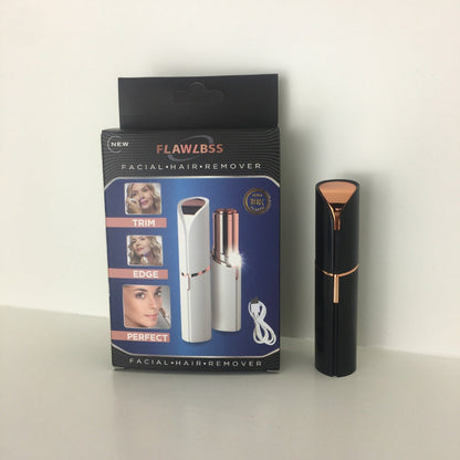 Lipstick eyebrow trimmer, women's shaver, hair remover, electric eyebrow trimmer, charging eyebrow trimmer, hair scraper