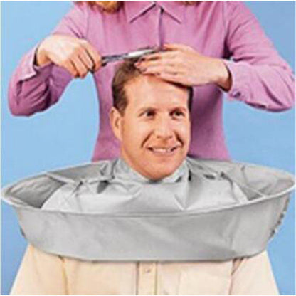 DIY Hair Cutting Cloak Umbrella Cape Cutting Cloak Wrap Hair Shave Apron Hair Barber Gown Cover Household Cleaning Protecter