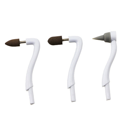 litpackLED sonic vibration electric teeth grinder polishing tooth cleaner removes dental plaque