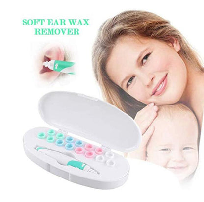 New Ear Wax removal 16 Tips Spiral Smart Ear Care Clean Earpick Wax Remover Curette Ear Cleaner Spoon plugs Spirals Care Tool
