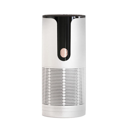 Intelligent car air purifier for formaldehyde and smoke removal UVC negative ion USB car disinfectant