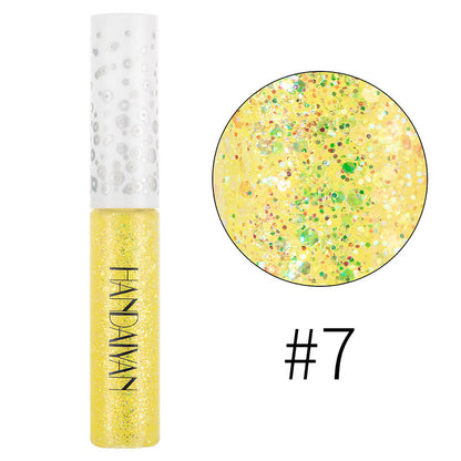 HANDAIYAN Symphony Eyeliner Eye Shadow Dream Shiny Eyeliner Jelly Bright Sequin Eyeliner Eye Shadow