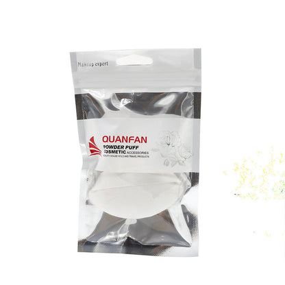 Triangle Dry Powder Puff Fiber Crystal Cotton Delicate On Makeup Beauty Tools Powder Puff